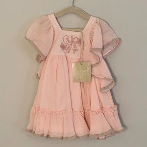 Well Dressed Wolf Pink Ana. NWT. 18mo